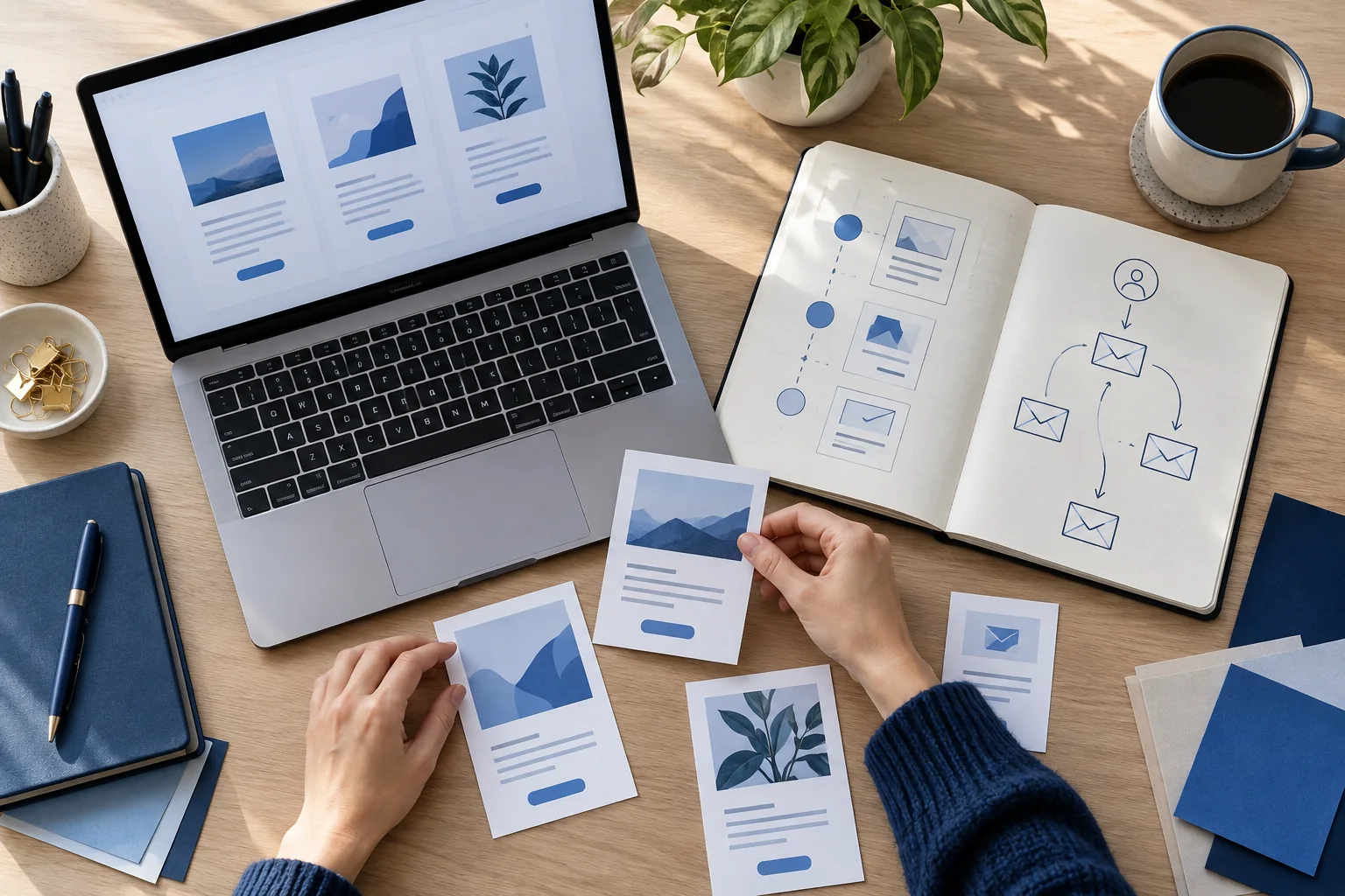 Planning an email customer journey